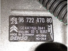 Recambio de compresor aire acondicionado para citroën c3 iii (sx) 1.2 vti 82 lpg referencia OEM IAM 9672247080   2