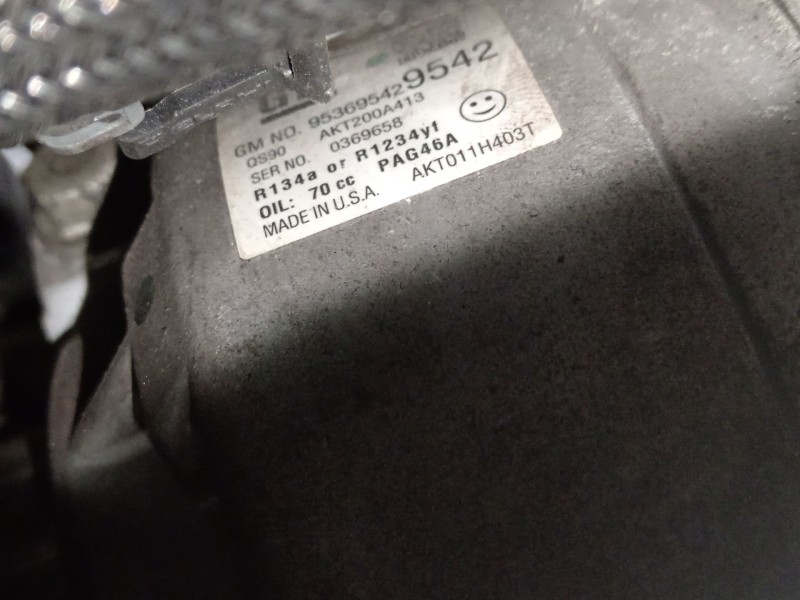Recambio de compresor aire acondicionado para opel mokka / mokka x (j13) 1.4 (_76) referencia OEM IAM 953695429542  
