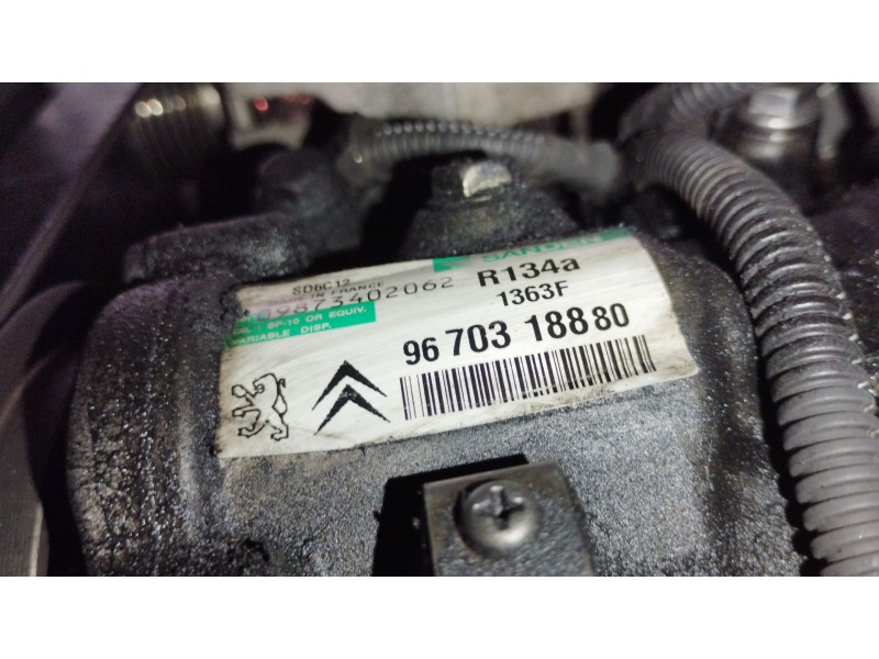 Recambio de compresor aire acondicionado para peugeot 308 i (4a_, 4c_) 1.6 hdi referencia OEM IAM 9670318880  