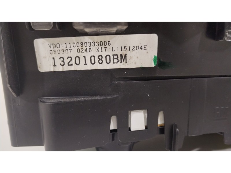 Recambio de cuadro instrumentos para opel meriva a monospace (x03) 1.6 (e75) referencia OEM IAM 13201080BM  