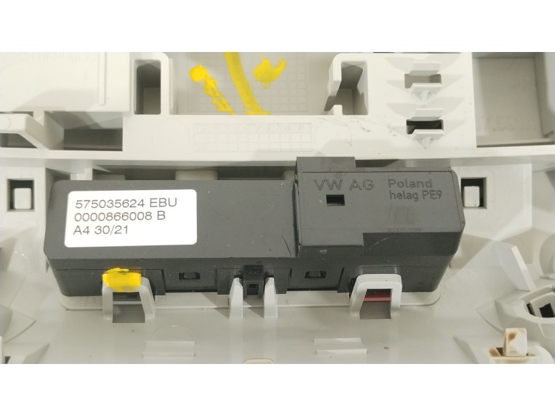 Recambio de luz interior para seat ibiza v (kj1, kjg) 1.0 tsi referencia OEM IAM 3V0868487C 3B0035711B 