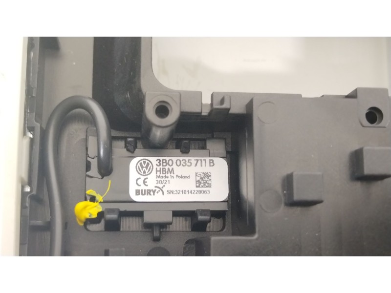 Recambio de luz interior para seat ibiza v (kj1, kjg) 1.0 tsi referencia OEM IAM 3V0868487C 3B0035711B 