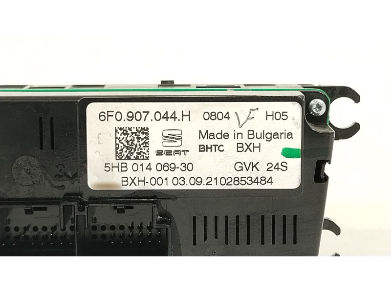 Recambio de mando climatizador para seat ibiza v (kj1, kjg) 1.0 tsi referencia OEM IAM 6F0907044H  