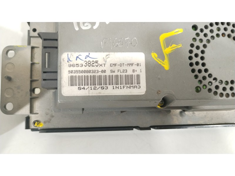 Recambio de pantalla multifuncion para citroën c2 (jm_) 1.6 referencia OEM IAM 96533825XT  