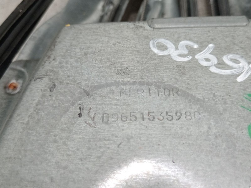 Recambio de elevalunas trasero derecho para peugeot 307 cc (3b) 2.0 16v referencia OEM IAM 9651535980 D9651535980 