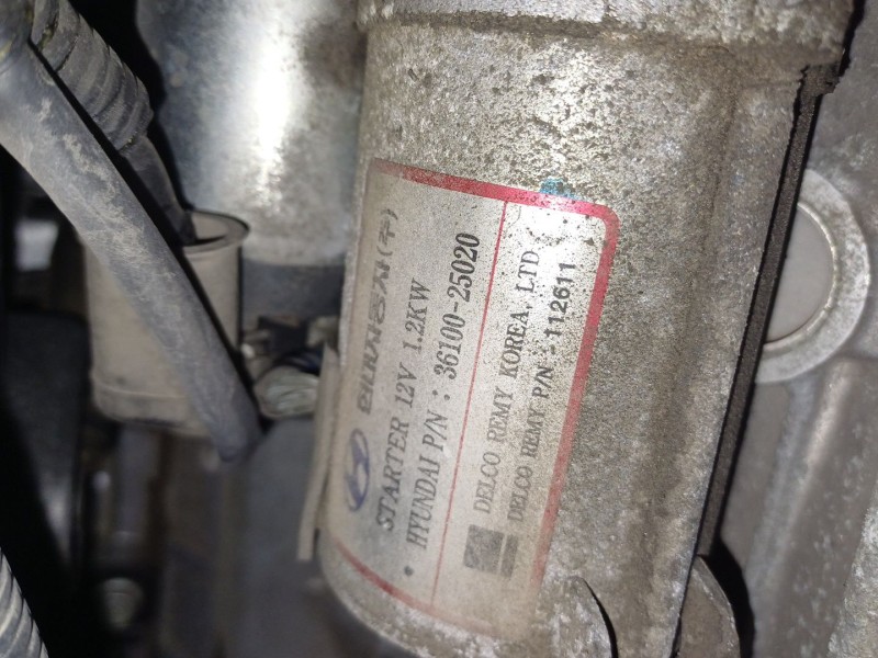Recambio de motor arranque para hyundai sonata v (nf) 2.4 referencia OEM IAM 3610025020  