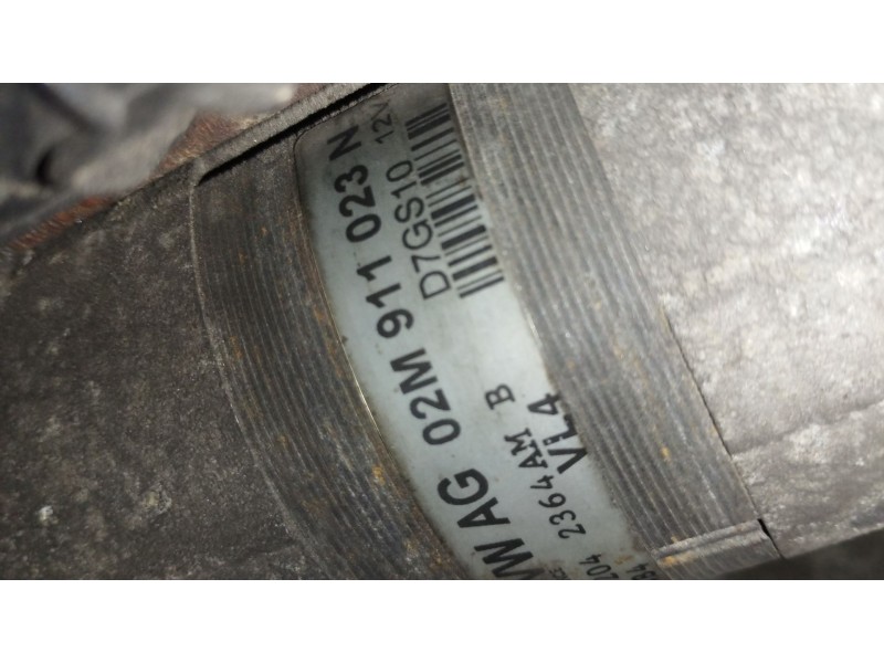 Recambio de motor arranque para volkswagen golf v (1k1) 2.0 tdi 16v referencia OEM IAM 02M911023N D7GS10 