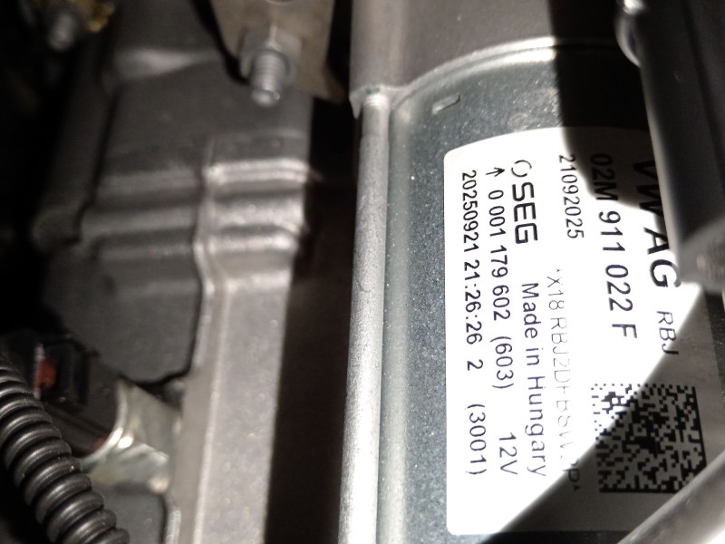 Recambio de motor arranque para seat arona (kj7, kjp) 1.0 tgi referencia OEM IAM 02M911022F  