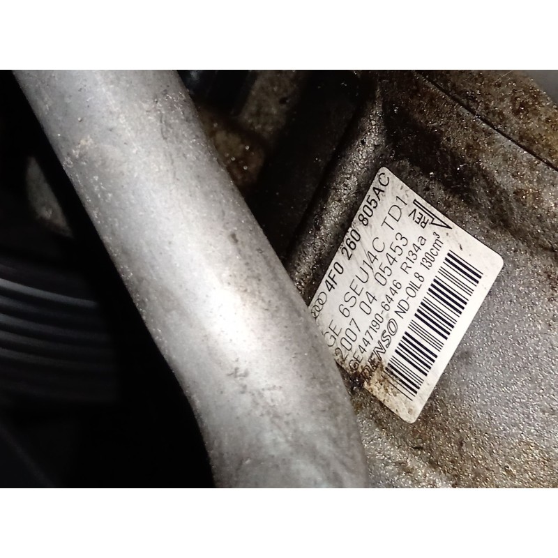 Recambio de compresor aire acondicionado para audi a6 c6 (4f2) 3.0 tdi quattro referencia OEM IAM 4F0260805AC  