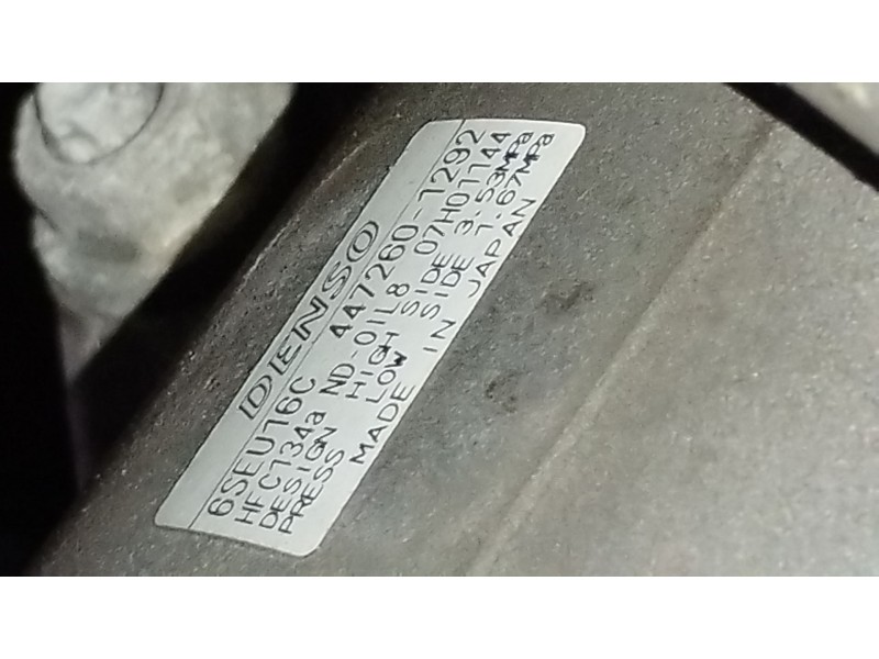 Recambio de compresor aire acondicionado para lexus is ii (_e2_) 220d (ale20) referencia OEM IAM 4472601292  6SEU16C