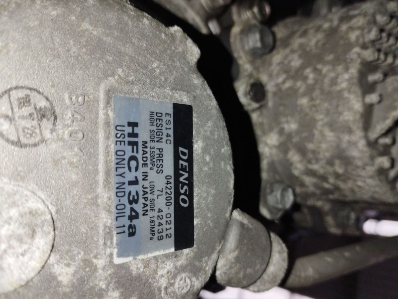 Recambio de compresor aire acondicionado para toyota prius (nhw30) plug-in hybrid advance referencia OEM IAM 422000212  