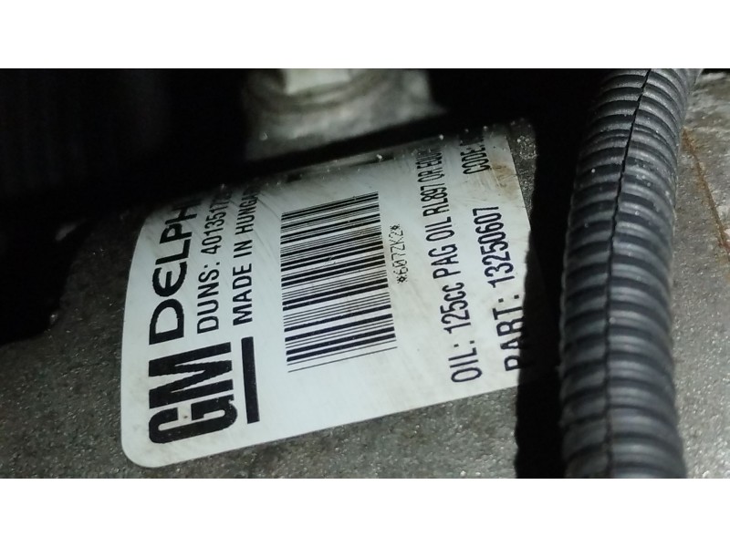 Recambio de compresor aire acondicionado para opel astra j (p10) 2.0 cdti (68) referencia OEM IAM 13250607  