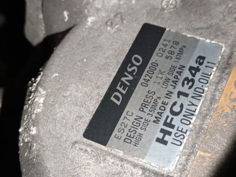 Recambio de compresor aire acondicionado para lexus gs (_s19_) 450h (grs191_, gws191_) referencia OEM IAM ES27C 0420000241 11K58