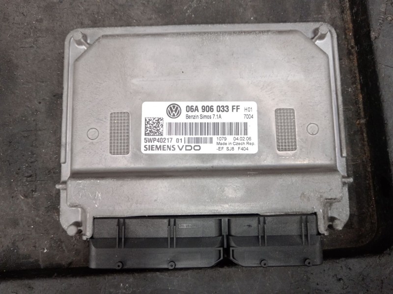 Recambio de centralita motor uce para seat leon (1p1) 1.6 referencia OEM IAM 06A906033FF 5WP4021701 