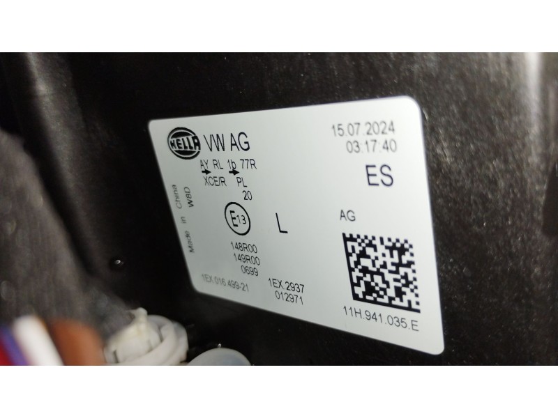 Recambio de faro izquierdo para cupra tavascan tavascan referencia OEM IAM 11H941035E 11H941773 