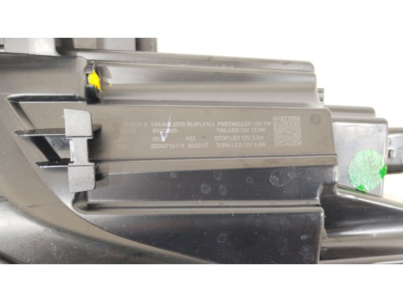 Recambio de piloto trasero izquierdo para cupra tavascan tavascan referencia OEM IAM 11H945207B  