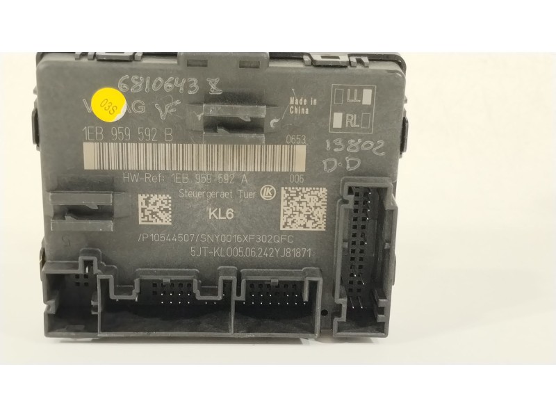 Recambio de modulo electronico para cupra tavascan tavascan referencia OEM IAM 1EB959592B 1EB959592A 
