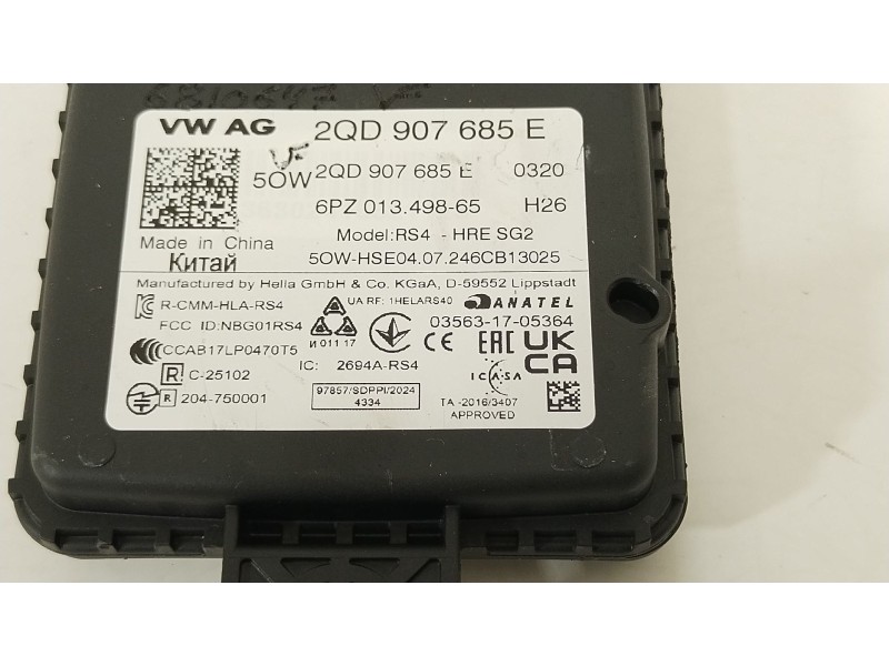 Recambio de sensor para cupra tavascan tavascan referencia OEM IAM 2QD907685E  
