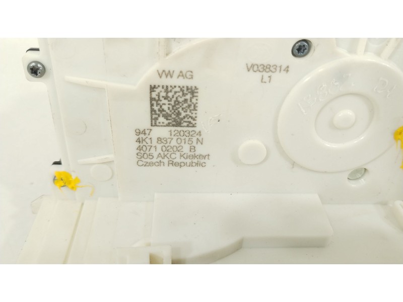 Recambio de cerradura puerta delantera izquierda para cupra tavascan tavascan referencia OEM IAM 4K1837015N  