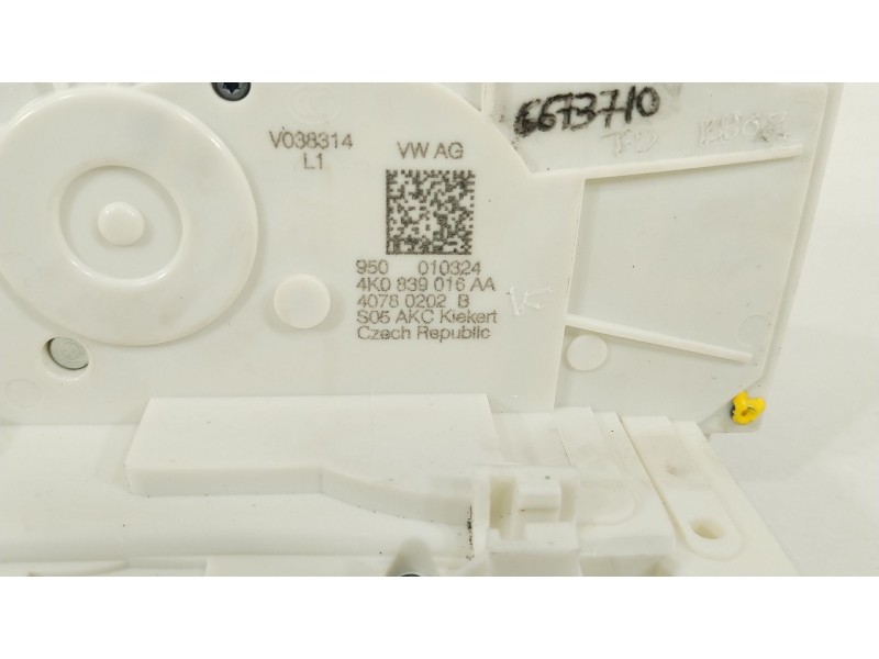 Recambio de cerradura puerta trasera derecha para cupra tavascan tavascan referencia OEM IAM 4K0839016AA  
