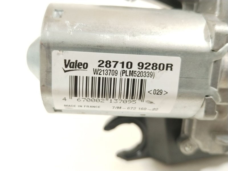 Recambio de motor limpia trasero para dacia sandero iii 1.0 sce 65 referencia OEM IAM 287109280R  
