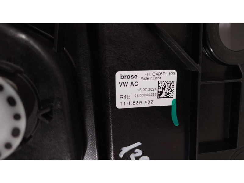 Recambio de elevalunas trasero derecho para cupra tavascan tavascan referencia OEM IAM 11H839402 3QD959801 11H839462