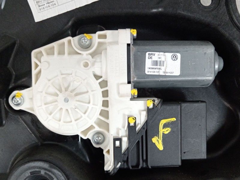 Recambio de elevalunas trasero izquierdo para volkswagen golf vi (5k1) 1.4 tsi referencia OEM IAM 5K4839729H 1K0959703AD 5K48394