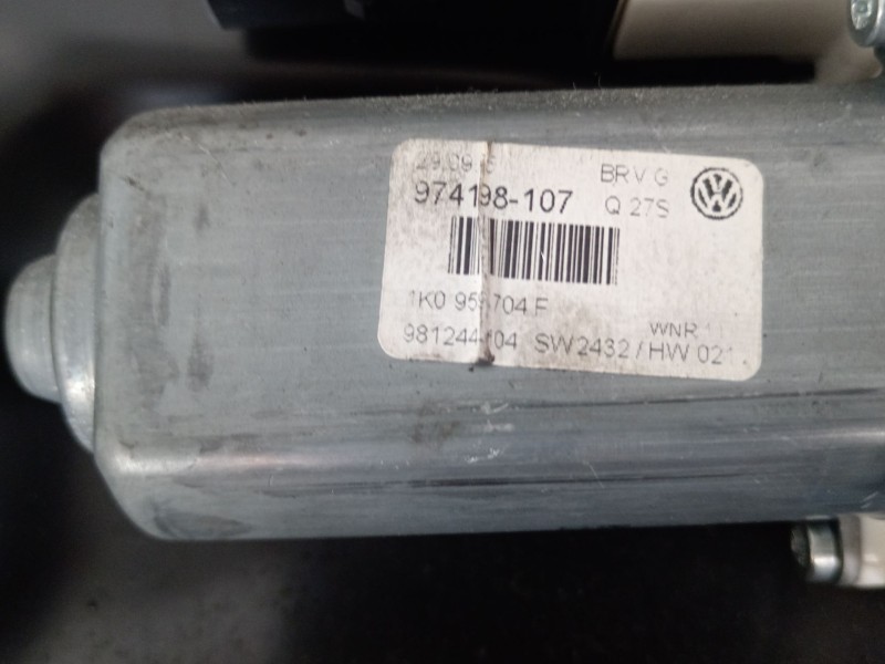 Recambio de elevalunas trasero derecho para volkswagen passat b6 (3c2) 2.0 fsi referencia OEM IAM 3C4839756H 1K0959704F 