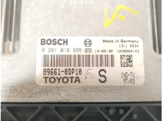 Recambio de centralita motor uce para toyota yaris (_p13_) 1.4 d (nlp130_) referencia OEM IAM 896610DP10 0281019995  2