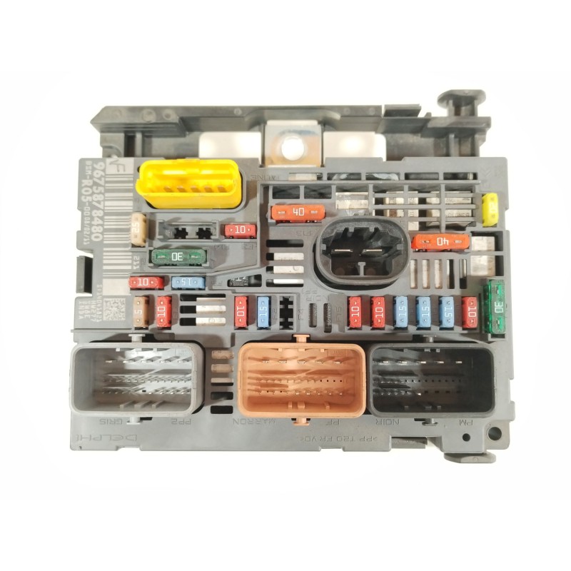 Recambio de caja reles / fusibles para peugeot 308 i (4a_, 4c_) 1.6 hdi referencia OEM IAM 9675878480 BSMR0500 