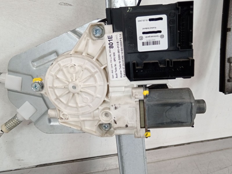 Recambio de elevalunas delantero izquierdo para audi a3 (8p1) 2.0 tdi 16v referencia OEM IAM 8P3837461C 8P0959801E 