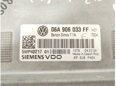 Recambio de centralita motor uce para seat leon (1p1) 1.6 referencia OEM IAM 06A906033FF 5WP4021701  2