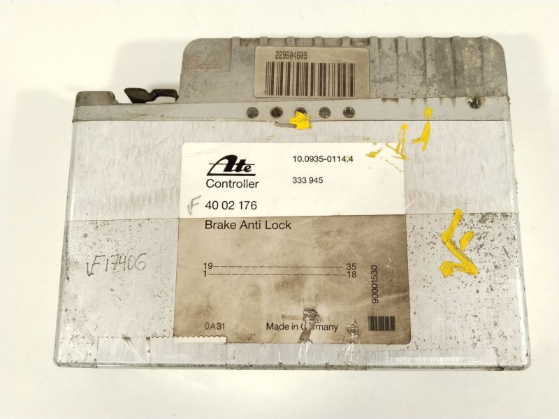 Recambio de centralita abs para saab 9000 2.0 -16 referencia OEM IAM 4002176 10093501144 333945