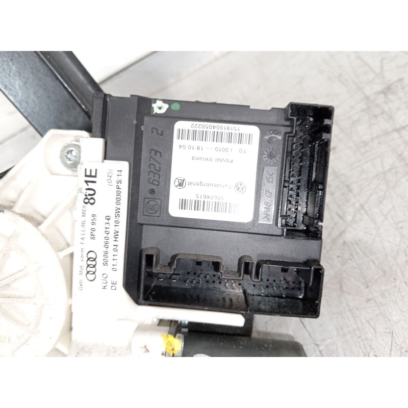 Recambio de elevalunas delantero izquierdo para audi a3 sportback (8pa) 2.0 tdi referencia OEM IAM 8P3837461C 8P0959801E 