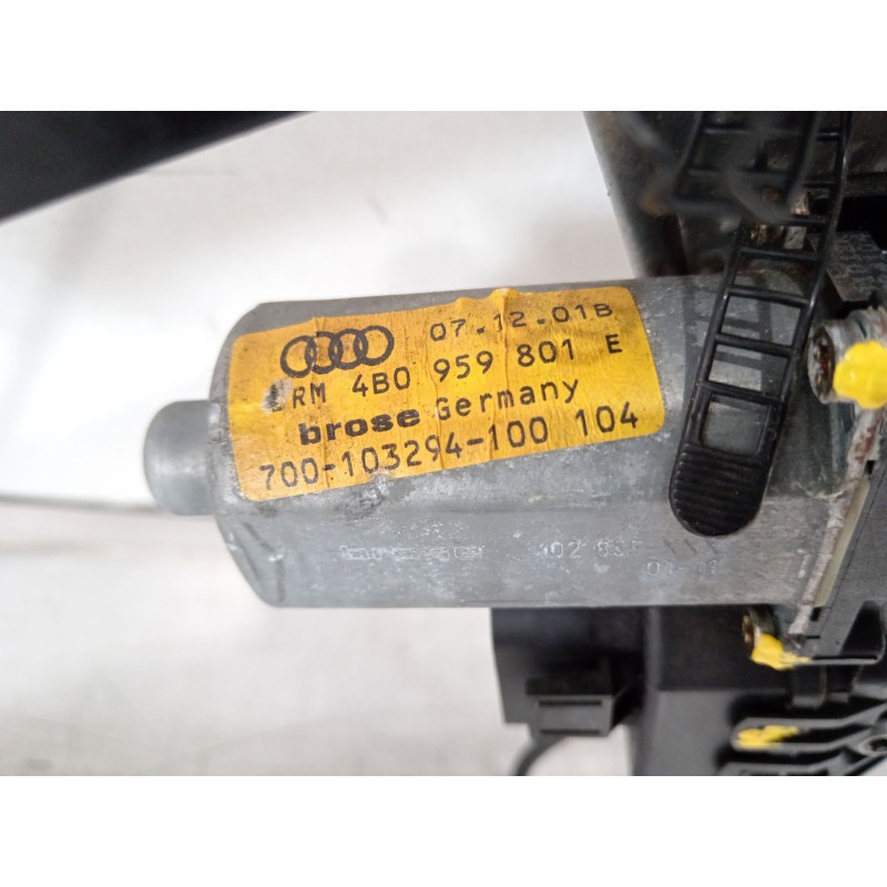 Recambio de elevalunas delantero izquierdo para audi a6 c5 (4b2, 4b4) 2.5 tdi referencia OEM IAM 4B0837461C 4B0959801E 