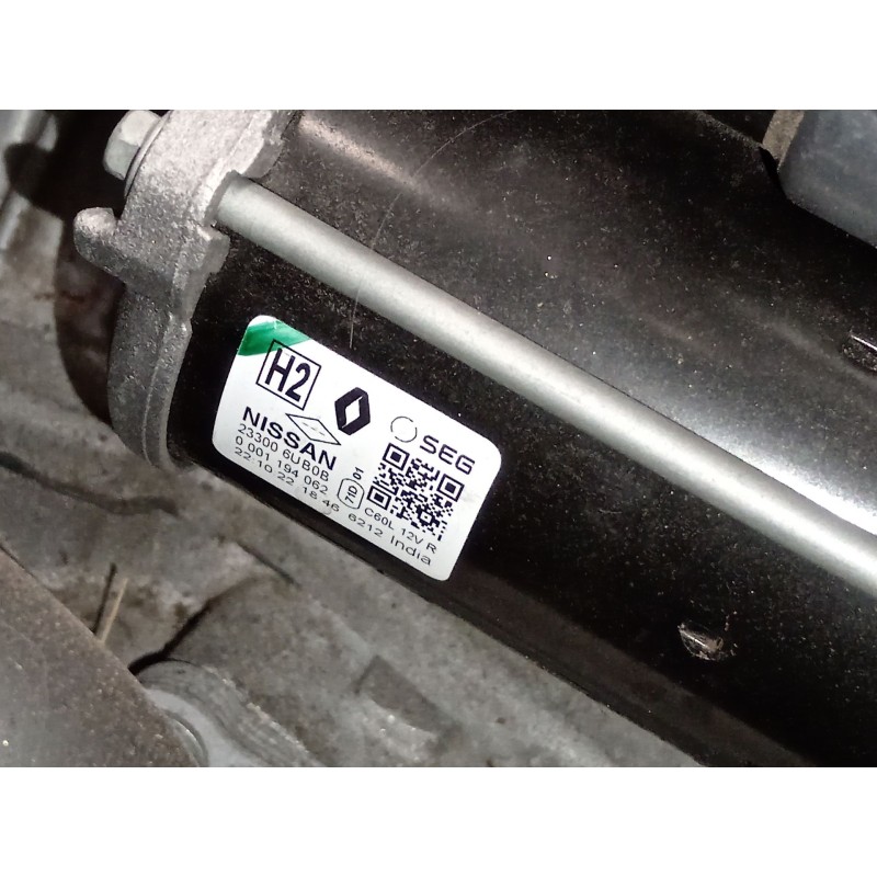 Recambio de motor arranque para nissan qashqai iii (j12) 1.3 dig-t referencia OEM IAM 233006UB0B 0001194062 