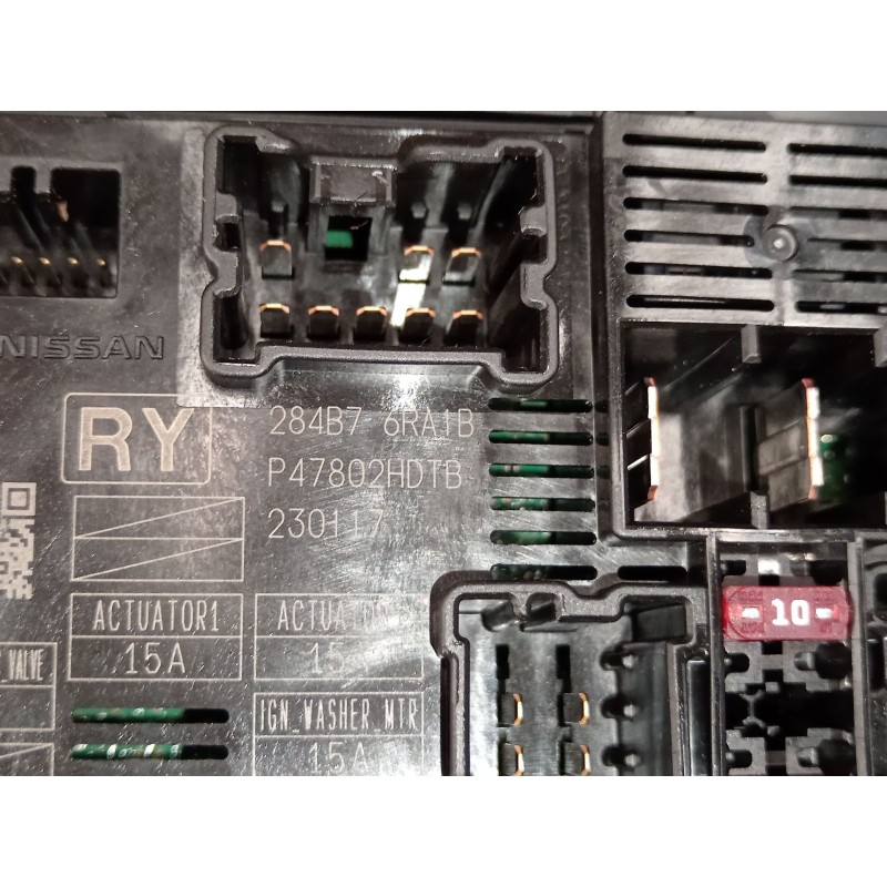 Recambio de caja reles / fusibles para nissan qashqai iii (j12) 1.3 dig-t referencia OEM IAM 284B76RA1B P47802HDTB 