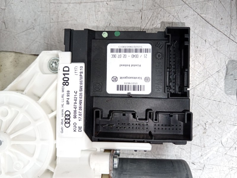 Recambio de elevalunas trasero izquierdo para audi a3 (8p1) 2.0 tdi 16v referencia OEM IAM 8P4839461B 8P4959801D 