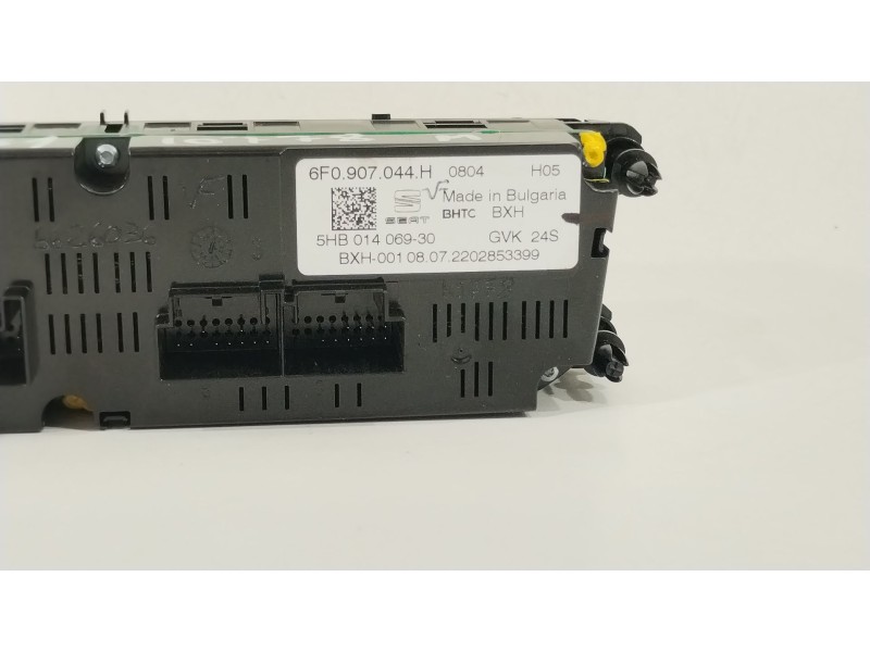 Recambio de mando climatizador para seat ibiza (kj1) fr referencia OEM IAM 6F0907044H  