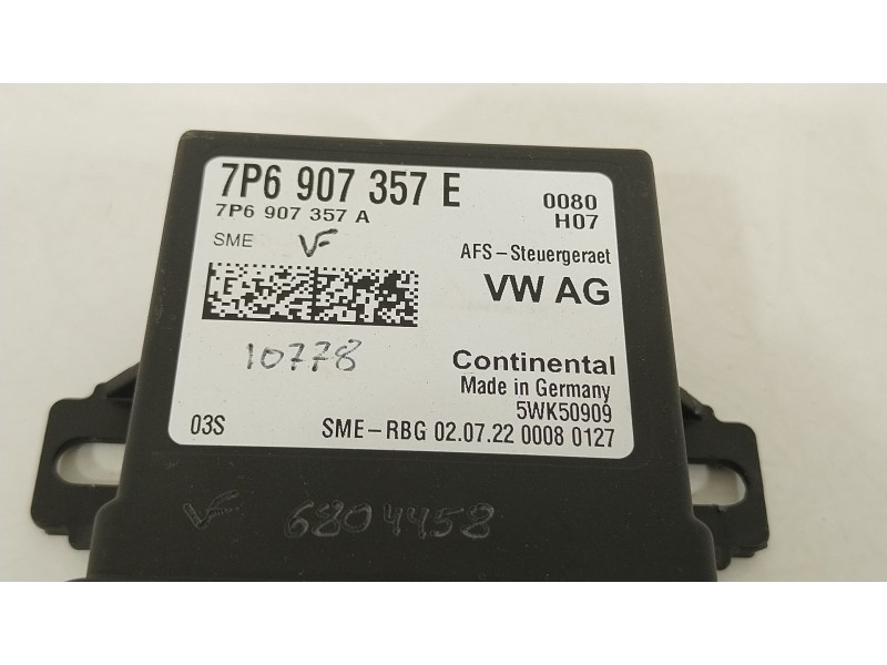 Recambio de centralita luces para seat ibiza (kj1) fr referencia OEM IAM 7P6907357E  