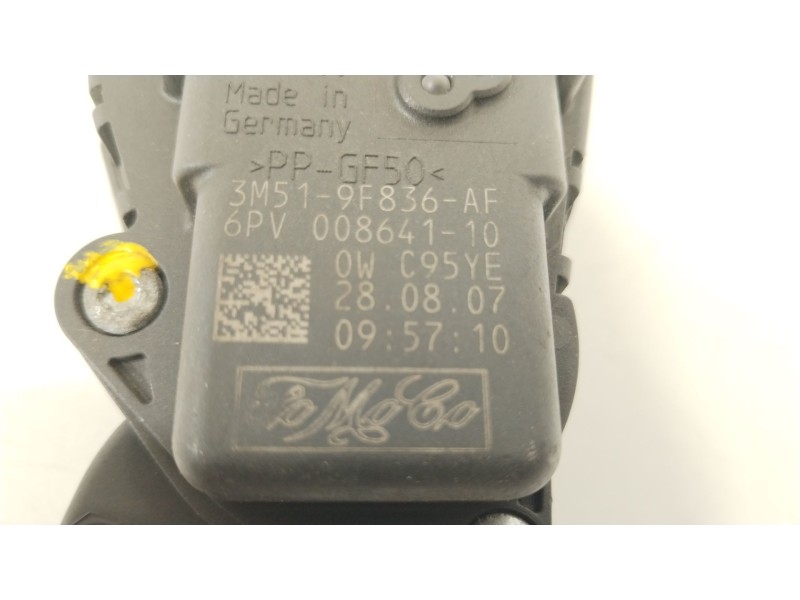 Recambio de potenciometro pedal para ford c-max (cb3) 1.6 16v cat referencia OEM IAM 3M519F836AF  