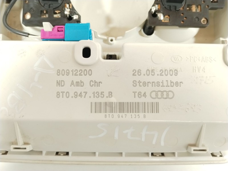 Recambio de luz interior para audi a4 b8 (8k2) 2.0 tdi referencia OEM IAM   