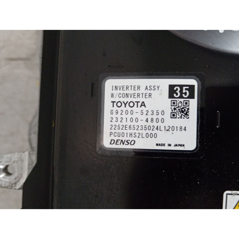 Recambio de convertidor potencia para toyota yaris (_p21_, _pa1_, _ph1_) 1.5 hybrid (mxph11) referencia OEM IAM G920052350  