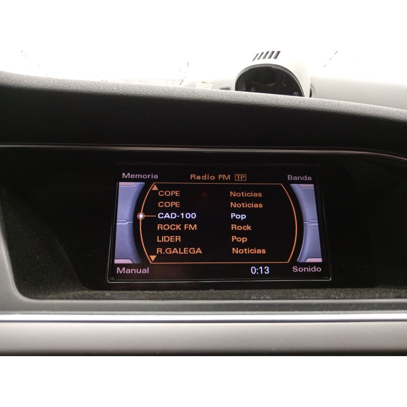 Recambio de pantalla multifuncion para audi a4 b8 (8k2) 2.0 tdi referencia OEM IAM 8T0919603F TJ065NP04AA 
