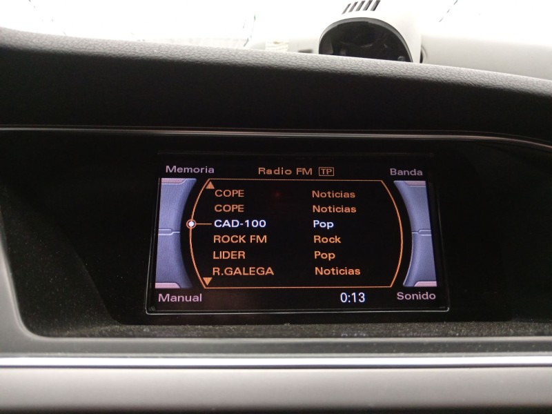 Recambio de pantalla multifuncion para audi a4 b8 (8k2) 2.0 tdi referencia OEM IAM 8T0919603F TJ065NP04AA 