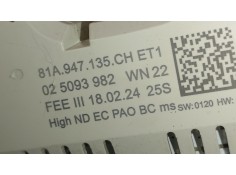 Recambio de luz interior para audi q3 (f3b) 35 tdi referencia OEM IAM 81A947135CHET1 81A947135CH  2