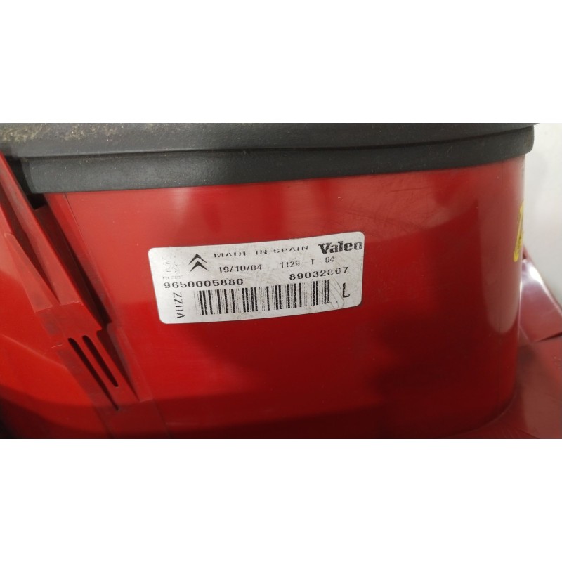 Recambio de piloto trasero izquierdo para citroën xsara picasso (n68) 2.0 hdi referencia OEM IAM 9650005880 89032867 