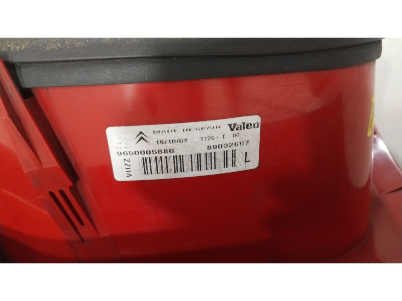 Recambio de piloto trasero izquierdo para citroën xsara picasso (n68) 2.0 hdi referencia OEM IAM 9650005880 89032867 
