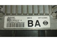 Recambio de centralita motor uce para nissan qashqai i (j10, nj10) 1.5 dci referencia OEM IAM 23710JD59C S180033107A  2