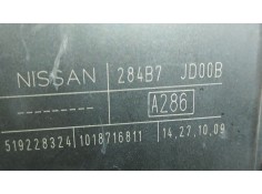 Recambio de caja reles / fusibles para nissan qashqai i (j10, nj10) 1.5 dci referencia OEM IAM 284B7JD00B   2